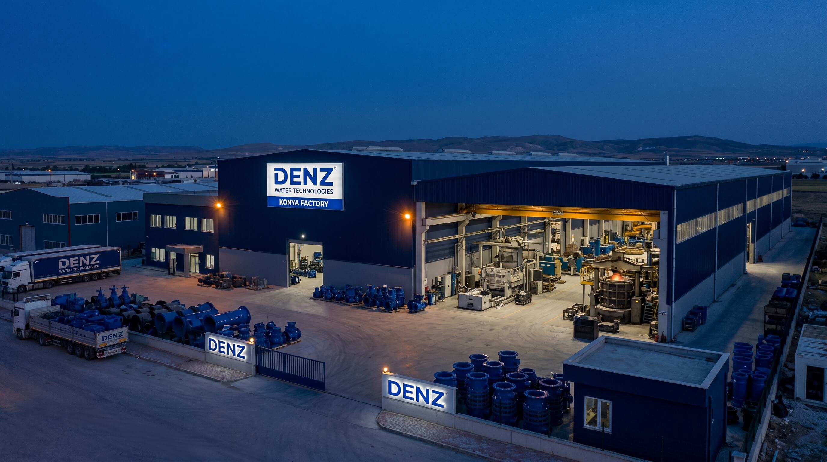 DENZ Water Technologies manufacturing plant