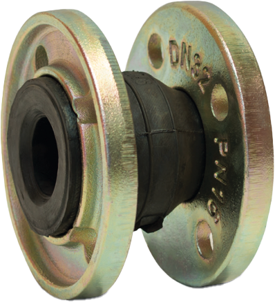 Rubber Expansion Joint Ductile Iron Flanged