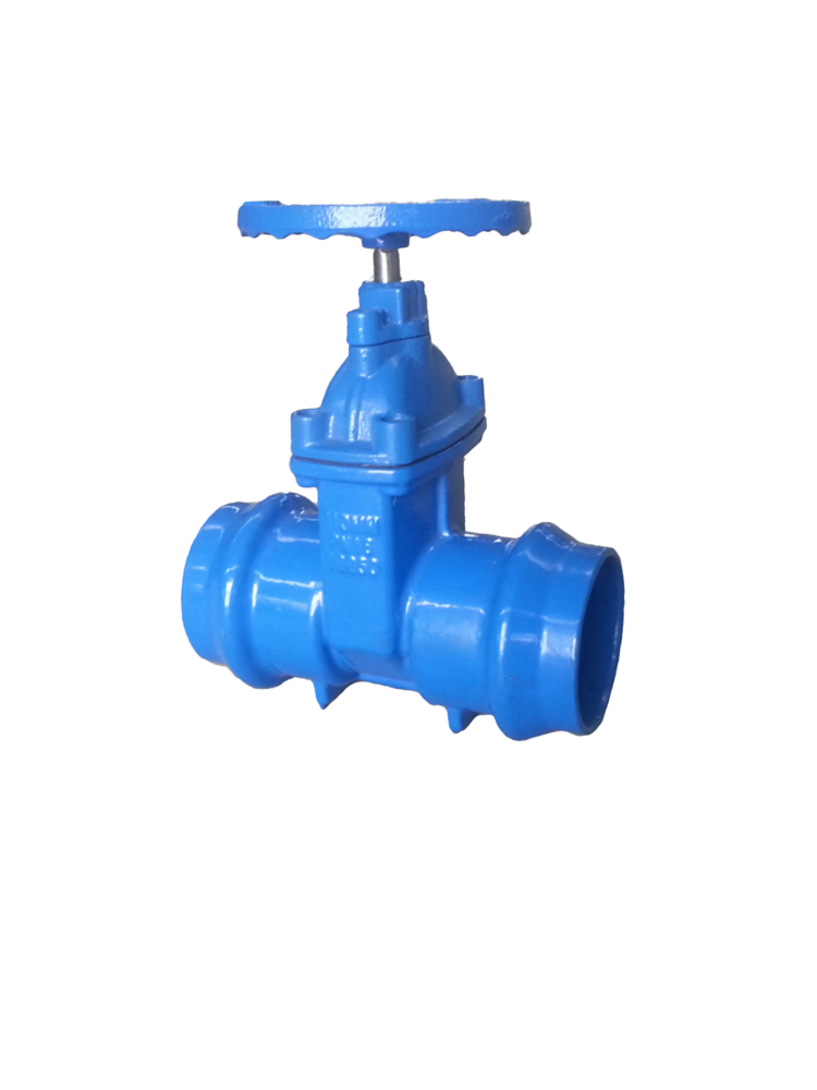Socket-end Resilient Seated Gate Valve